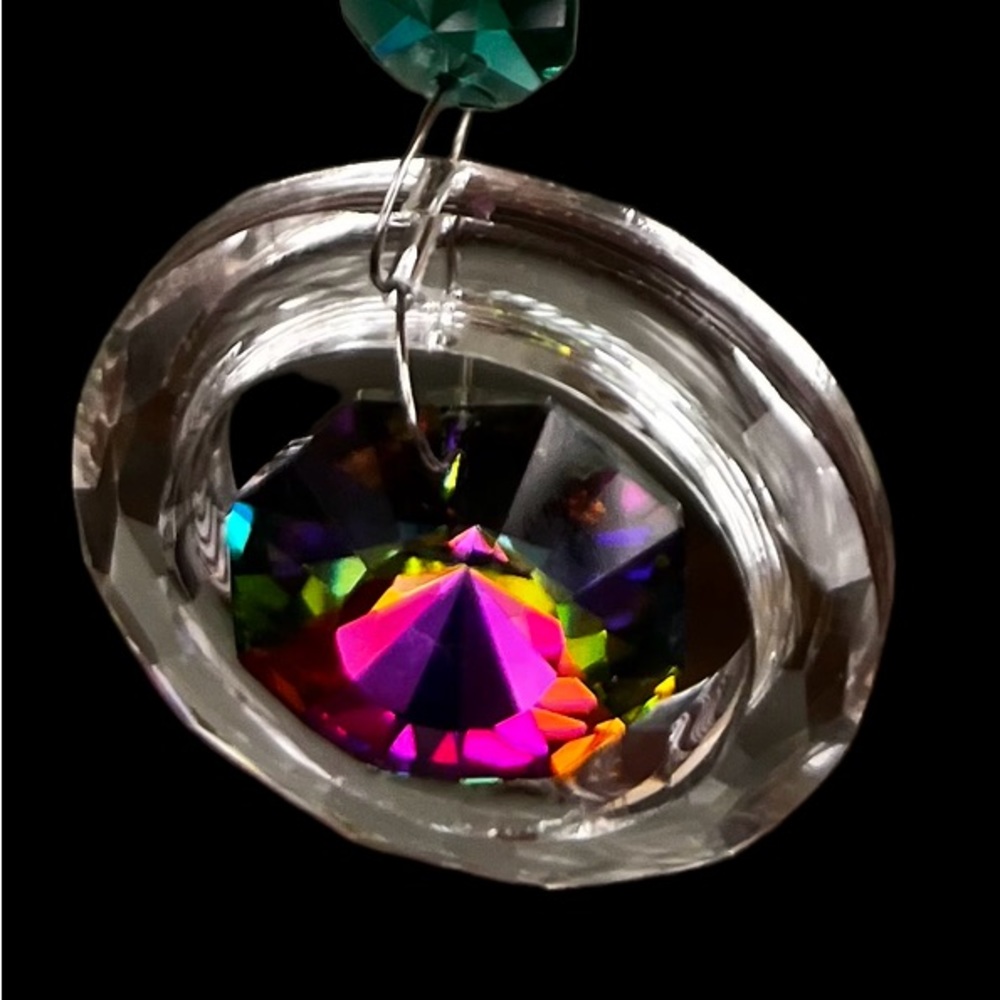 Gorgeous Glass Crystal And Vitriol Sun Catcher